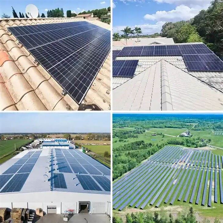 Mono PERC Bifacial Solar Panelproject Mono PERC Bifacial Solar Panelproject