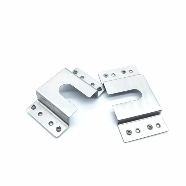 Solar panel grounding clips components