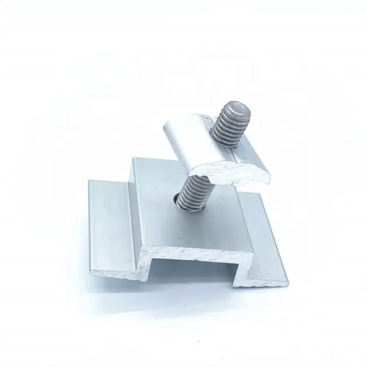 Solar panel mid clamps details Solar panel mid clamps details