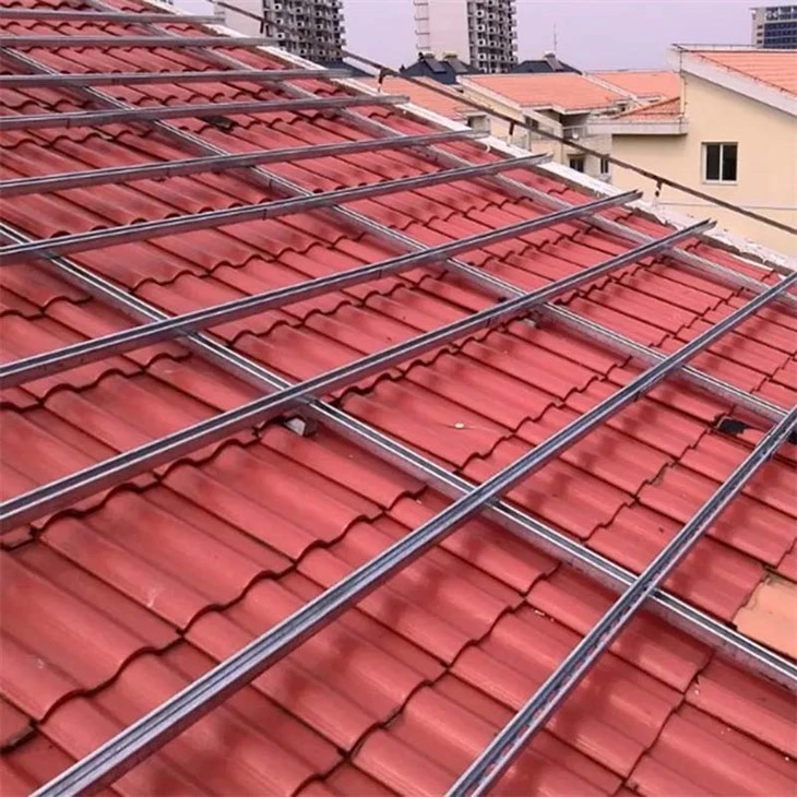 Tile roof solar mounting project Tile roof solar mounting project